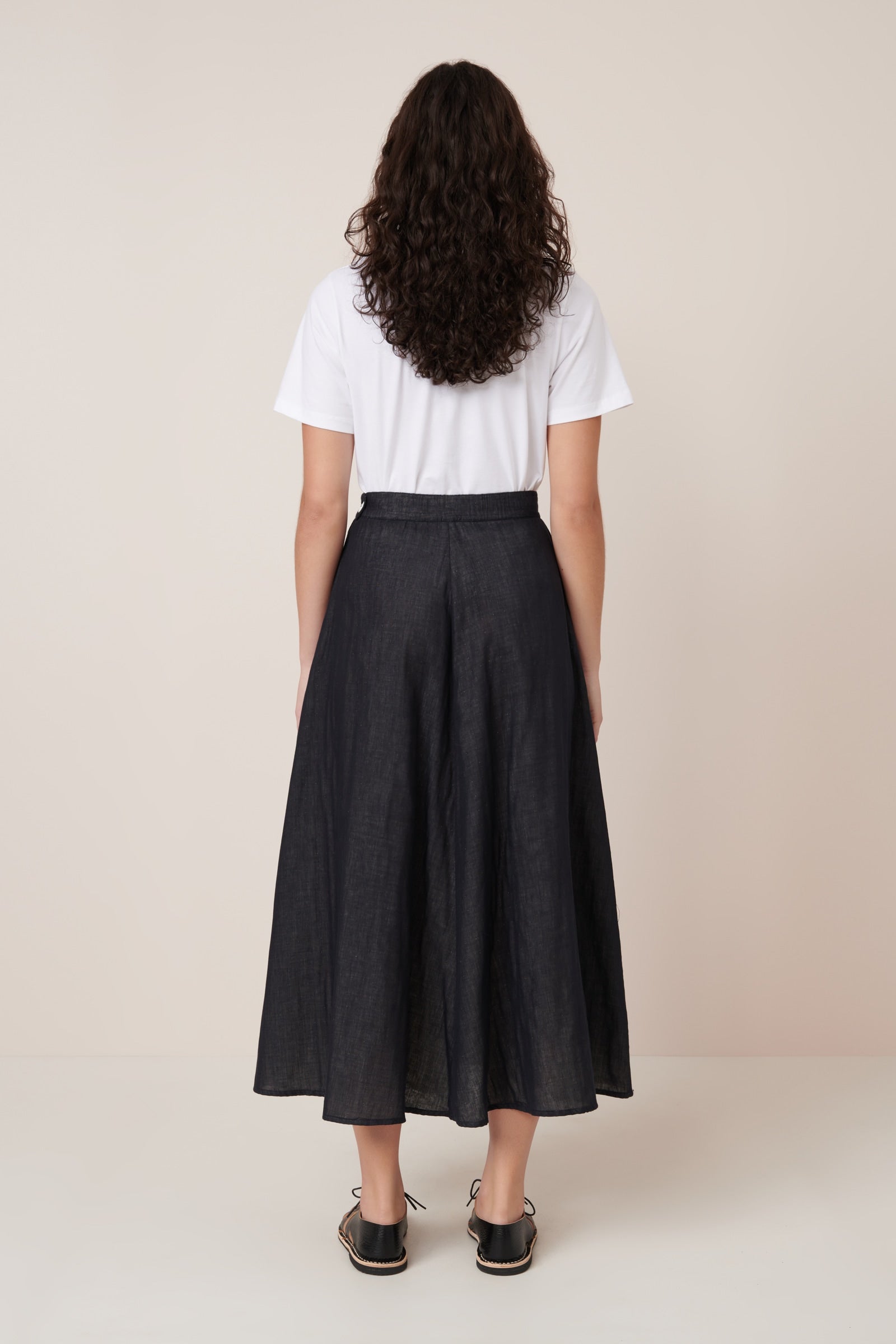 Kowtow - Rotation Skirt - Black Ecru