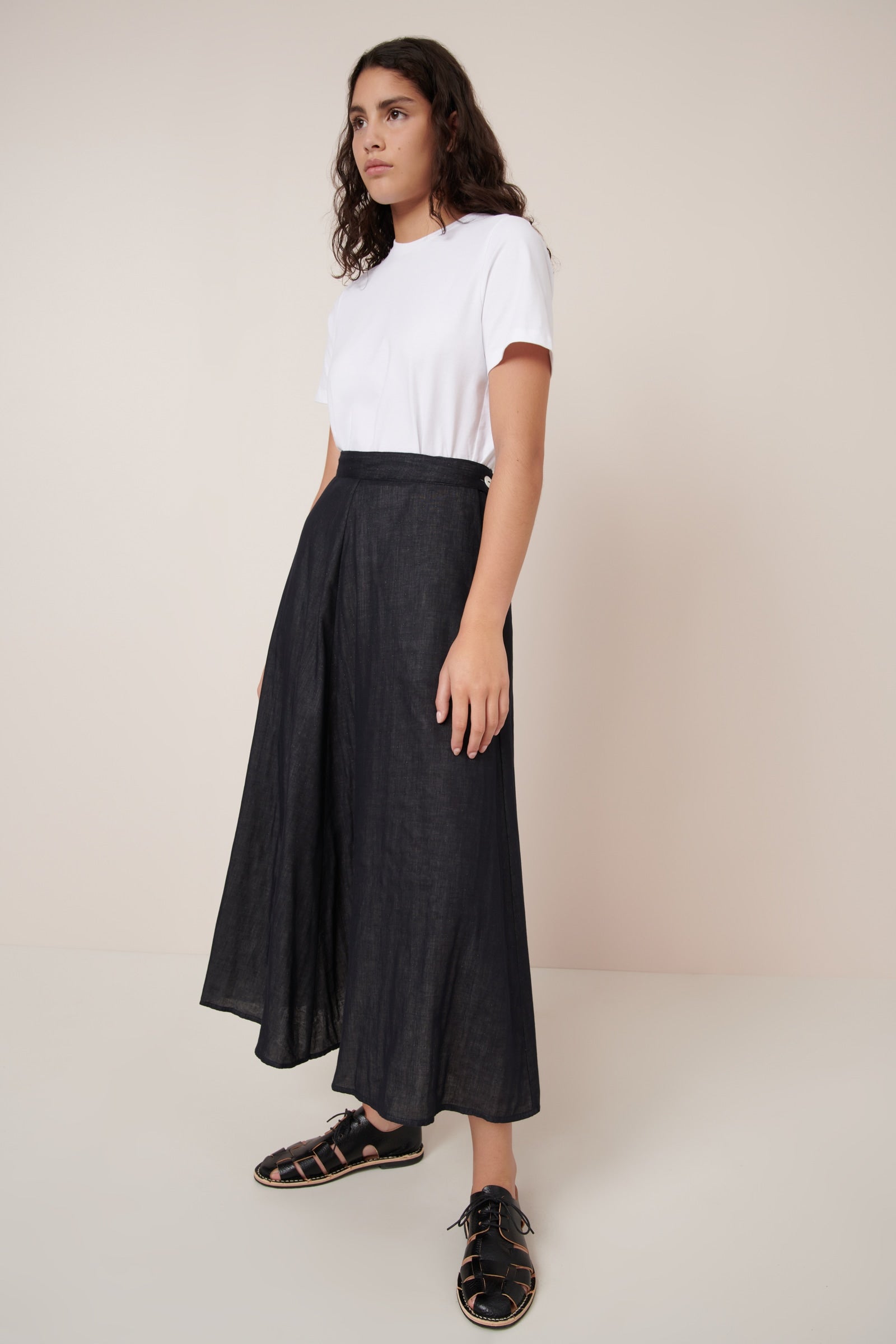 Kowtow - Rotation Skirt - Black Ecru