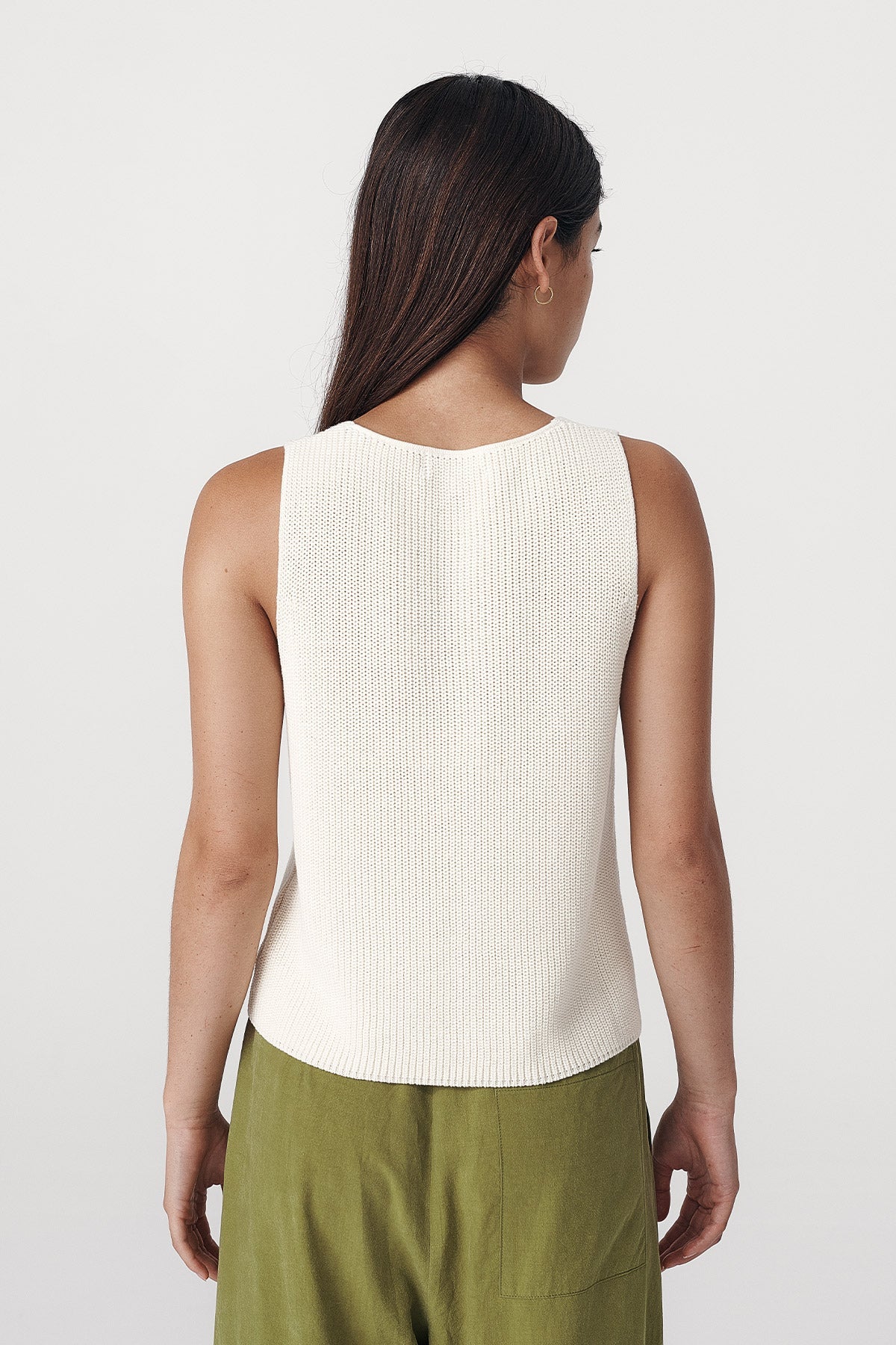 ROWIE - Rio Knit Vest - Bone