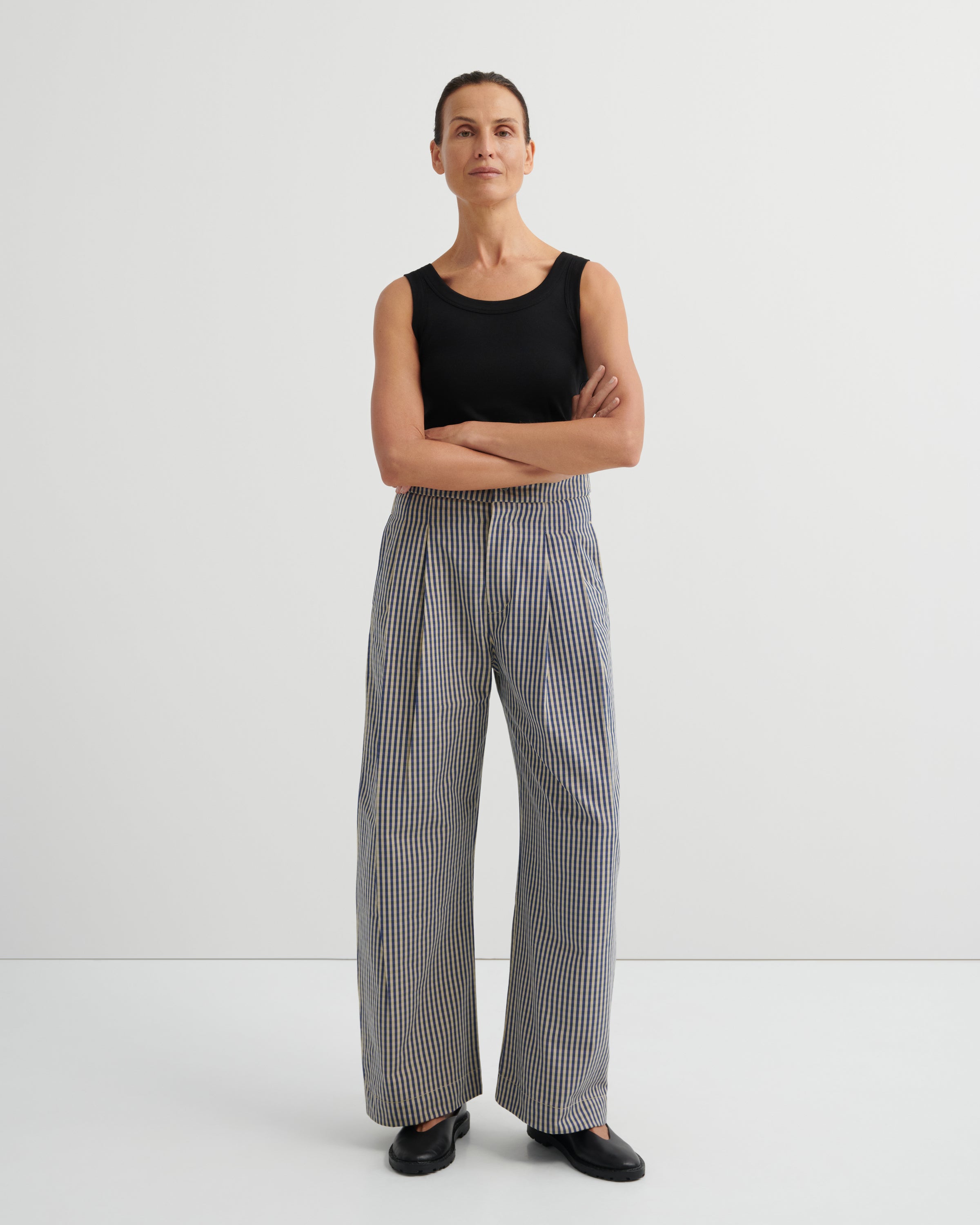 Kowtow - Sculpt Pant - Landscape Check