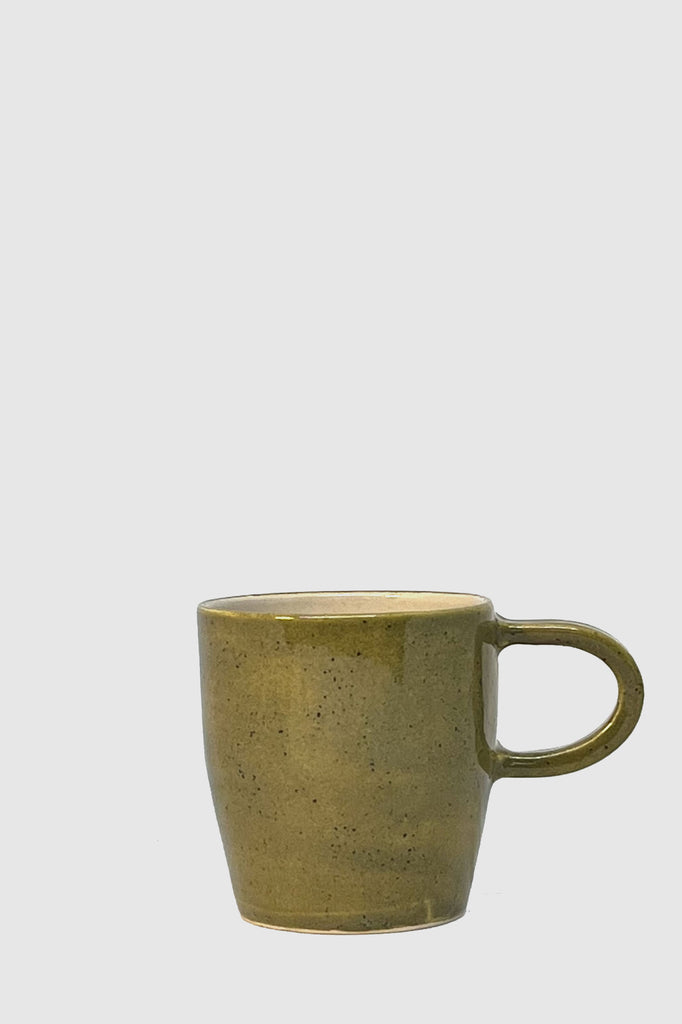 Slab Ceramics  - Espresso Diner Mug - Seaweed
