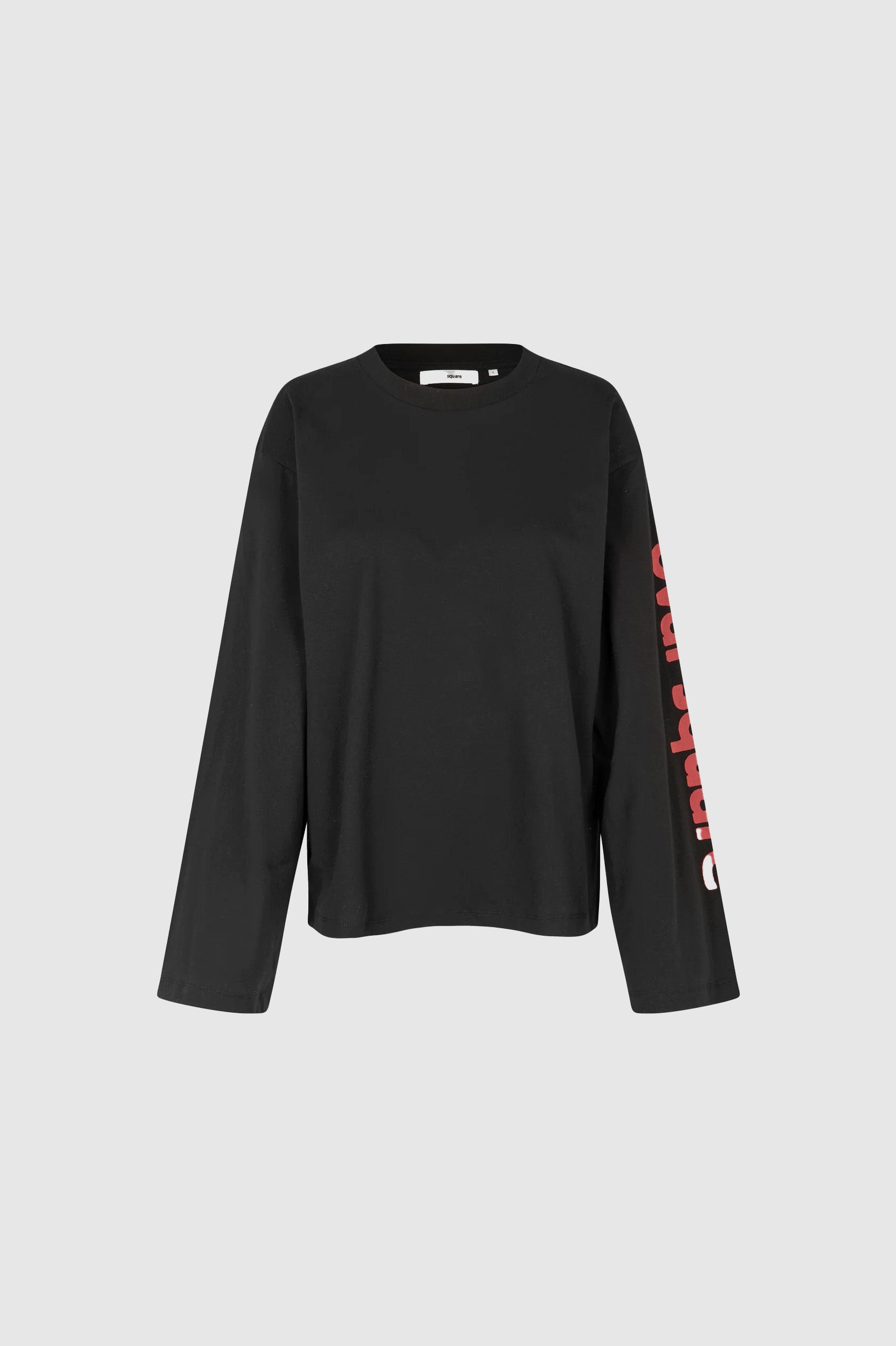 Oval Square - Select Ls Tee - Black