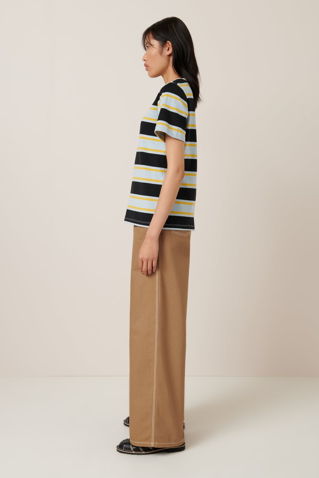 Kowtow - Sideline Tee - Rugby Stripe