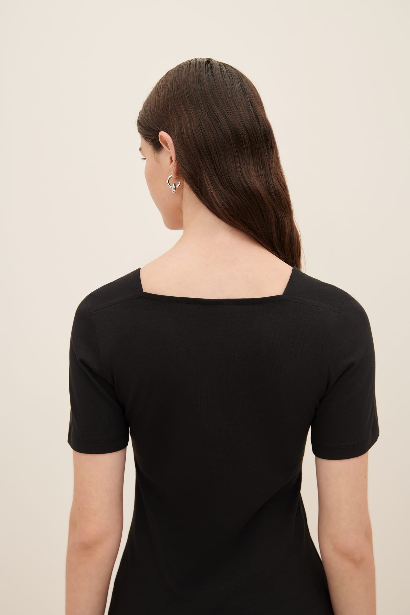 Kowtow - Square Neck Tee - Black