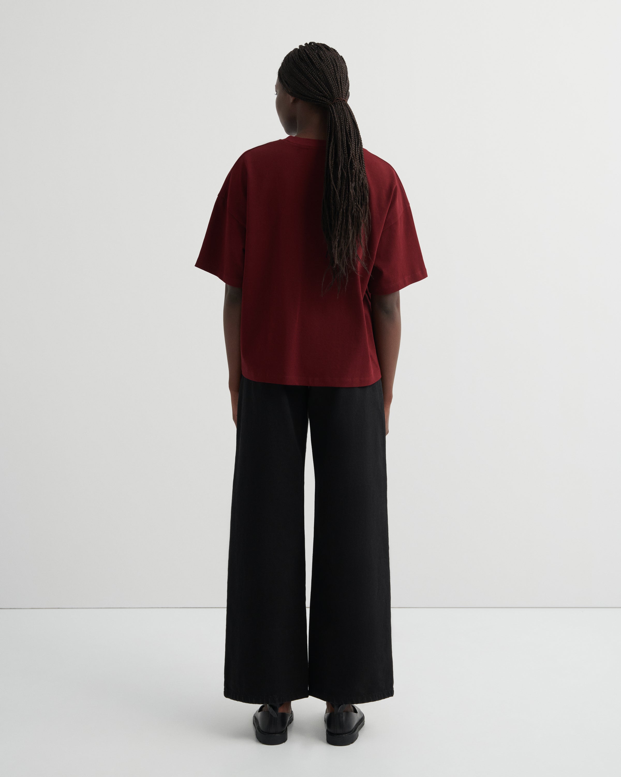 Kowtow - Stencil Tee - Maroon