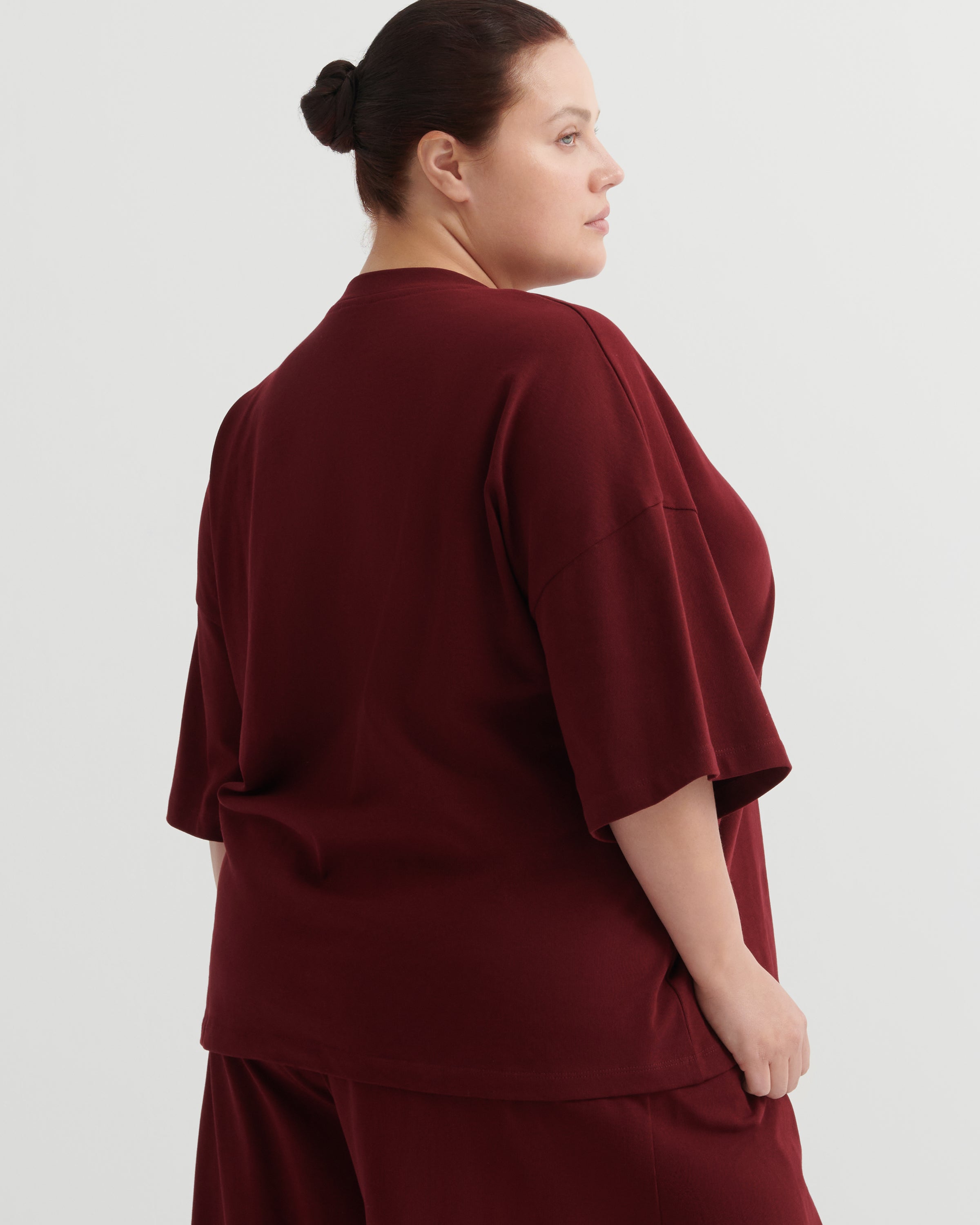 Kowtow - Stencil Tee - Maroon