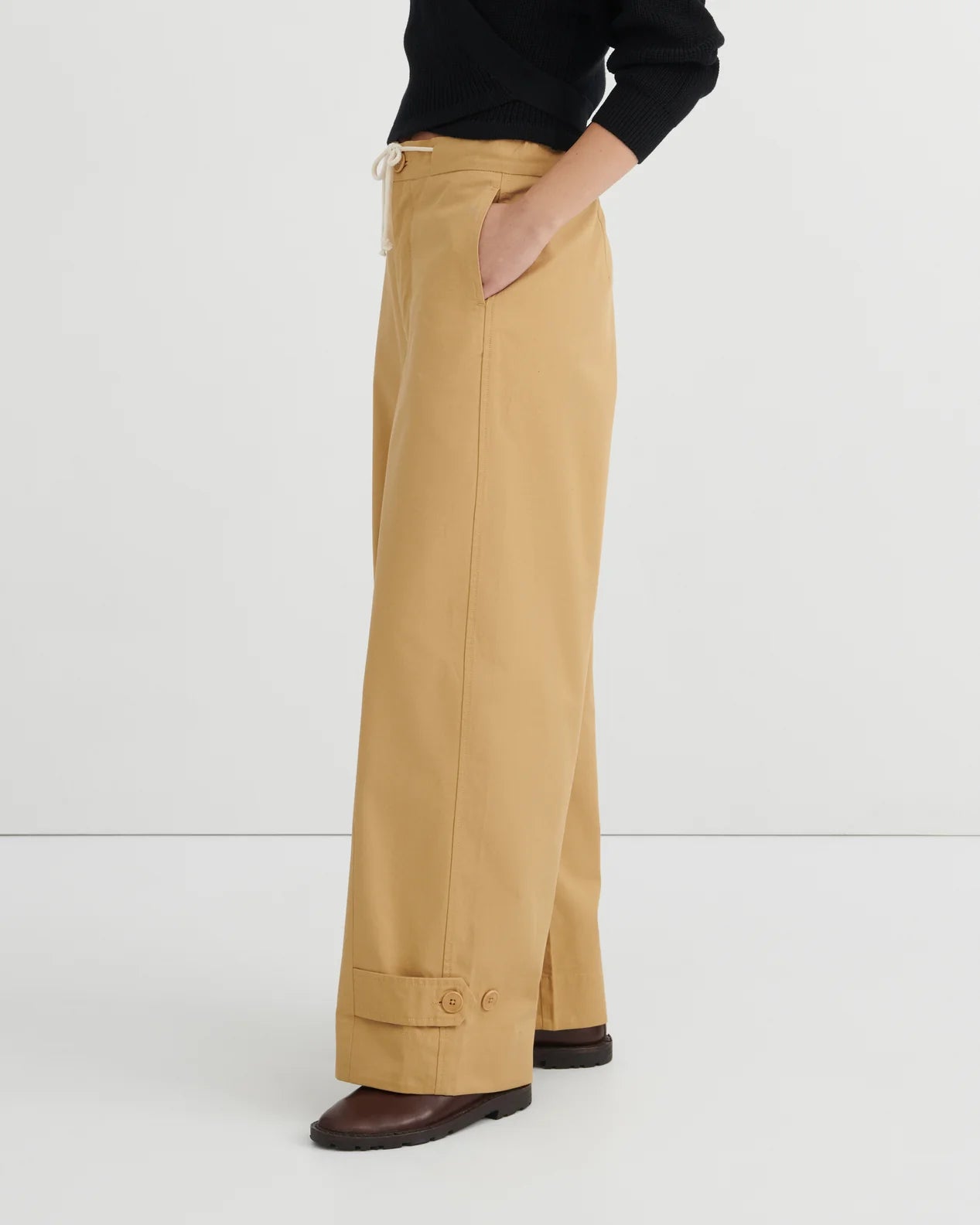 Kowtow - Tab Trouser - Driftwood