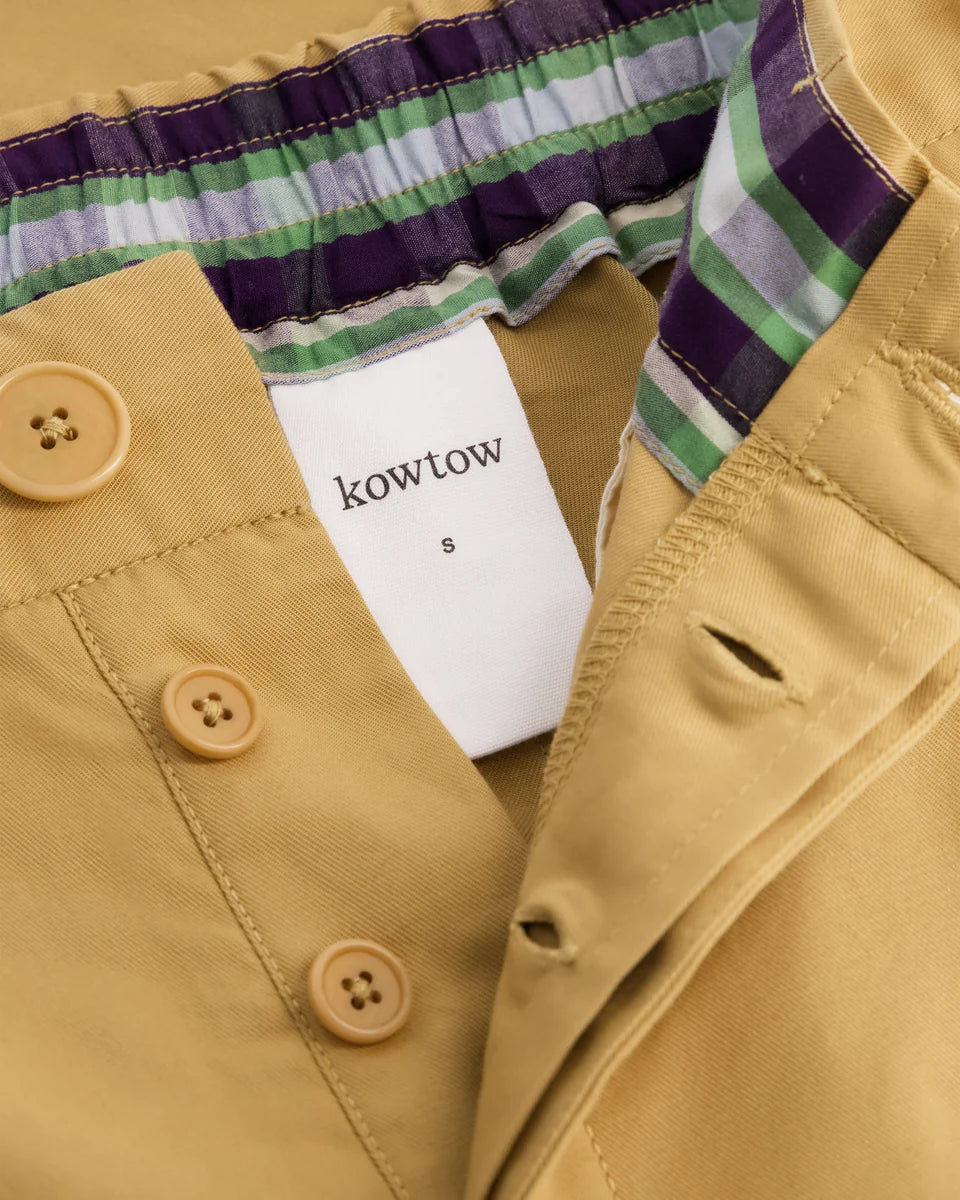 Kowtow - Tab Trouser - Driftwood