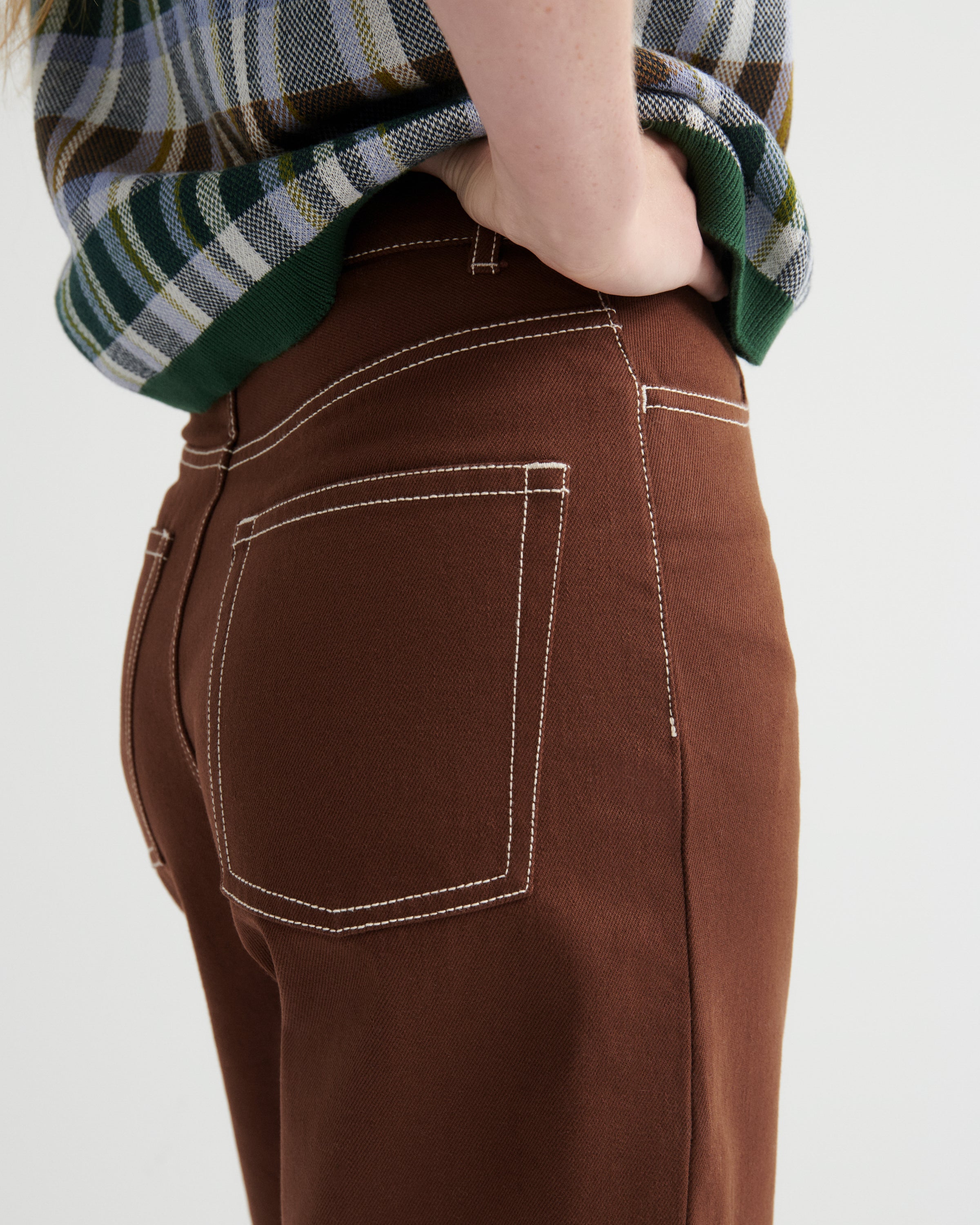 Kowtow - Unity Jeans - Brown Denim