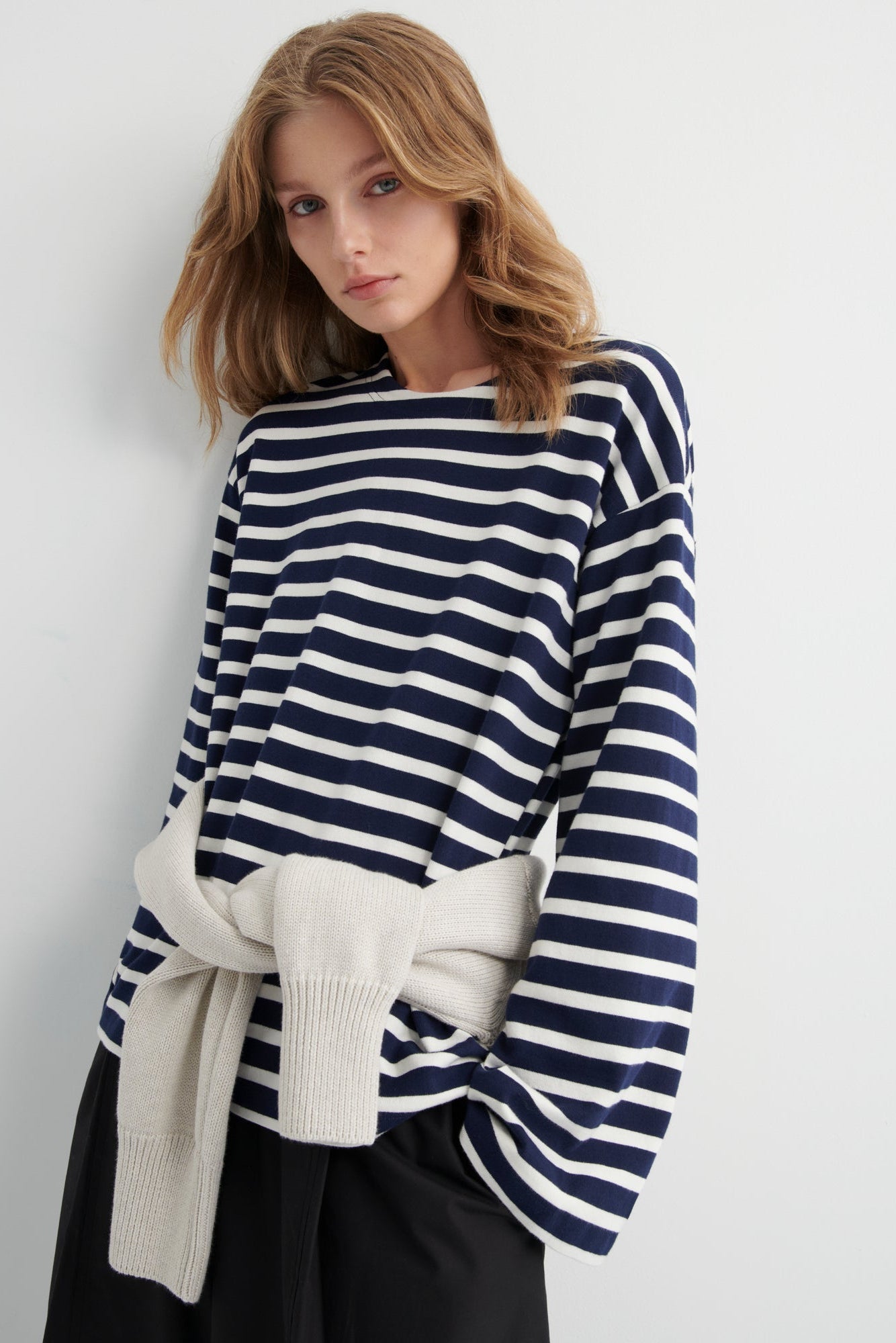 Kowtow - Pierre Tee - Uniform Stripe