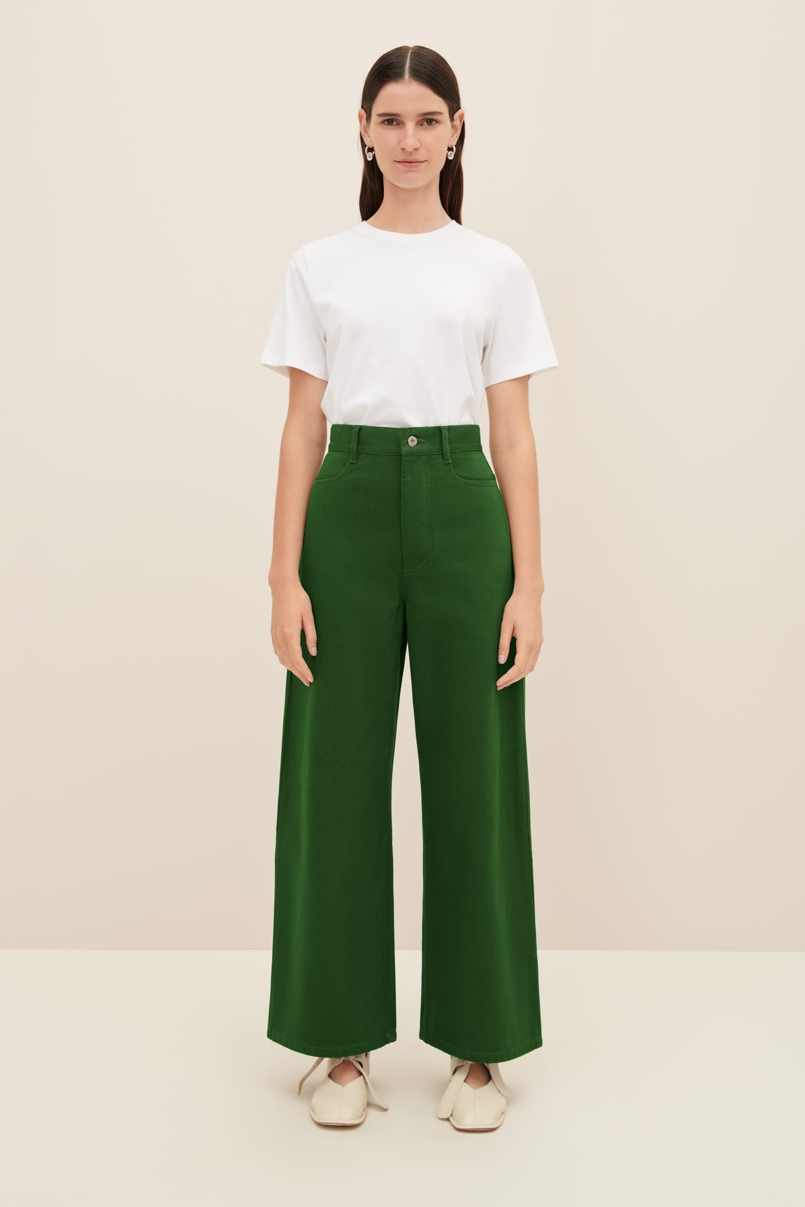 Kowtow - Sailor Jeans - Green Denim