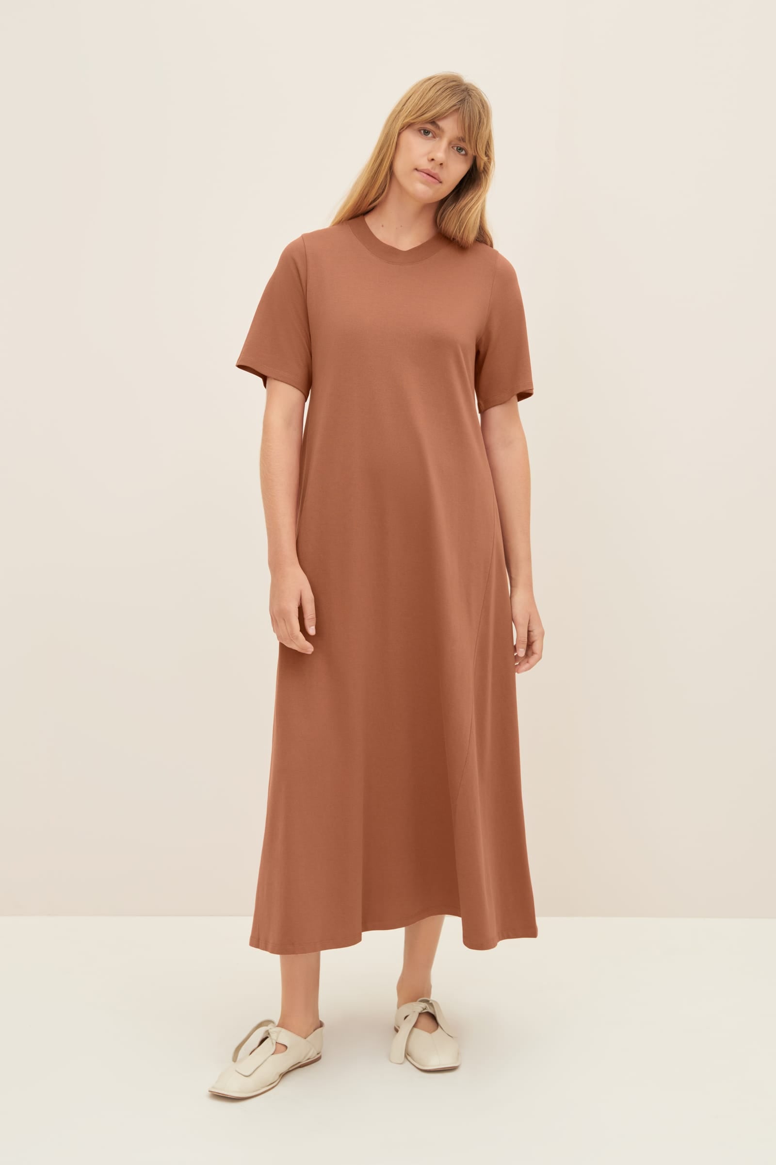 Kowtow - T-Shirt Swing Dress - Sienna