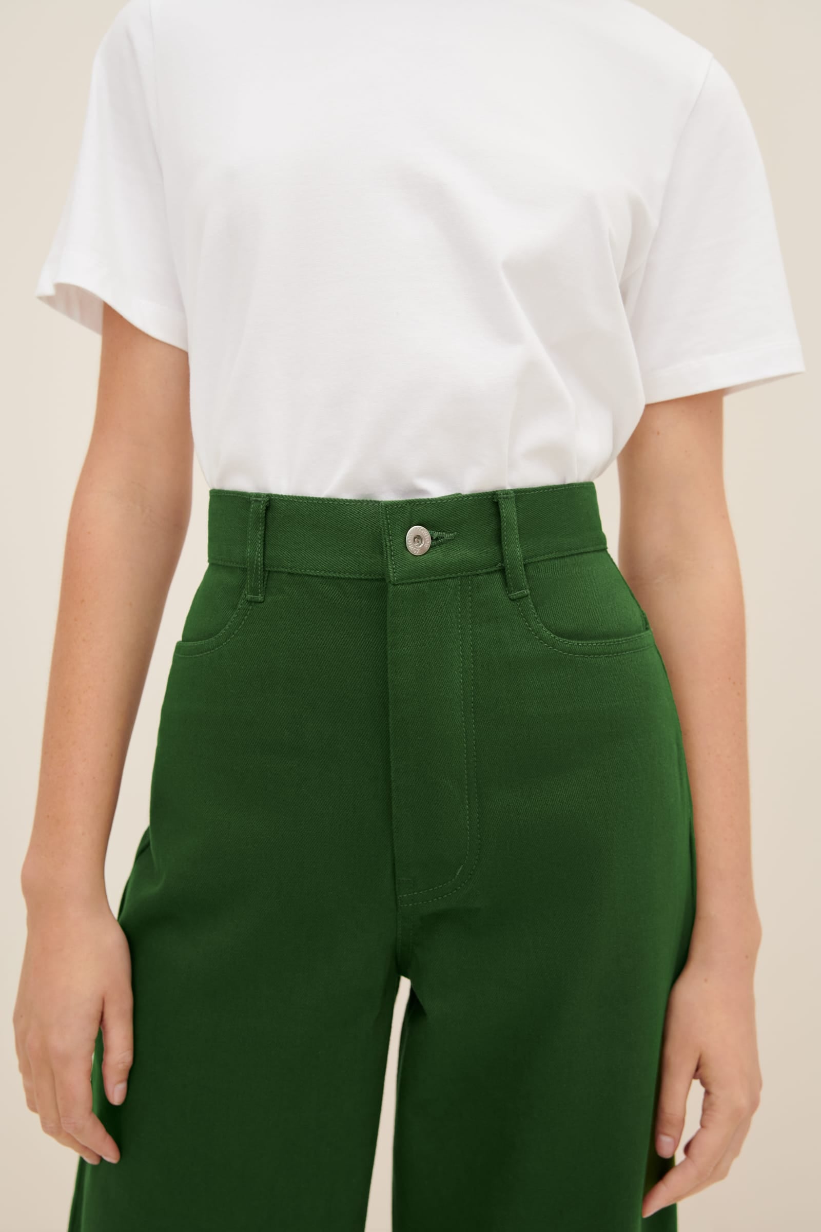 Kowtow - Sailor Jeans - Green Denim