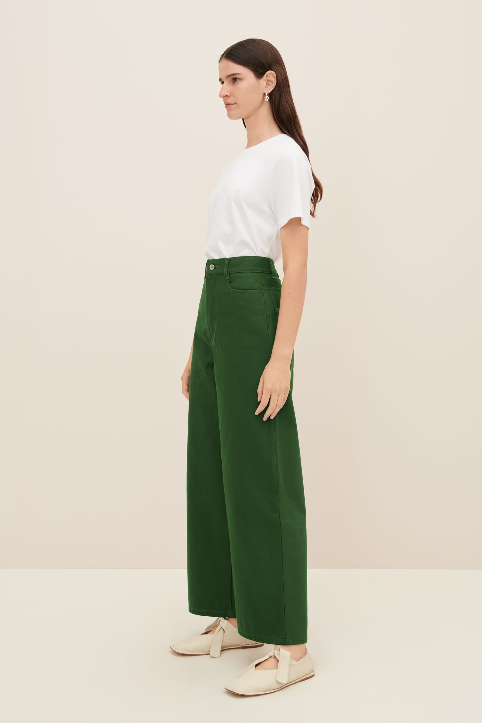 Kowtow - Sailor Jeans - Green Denim