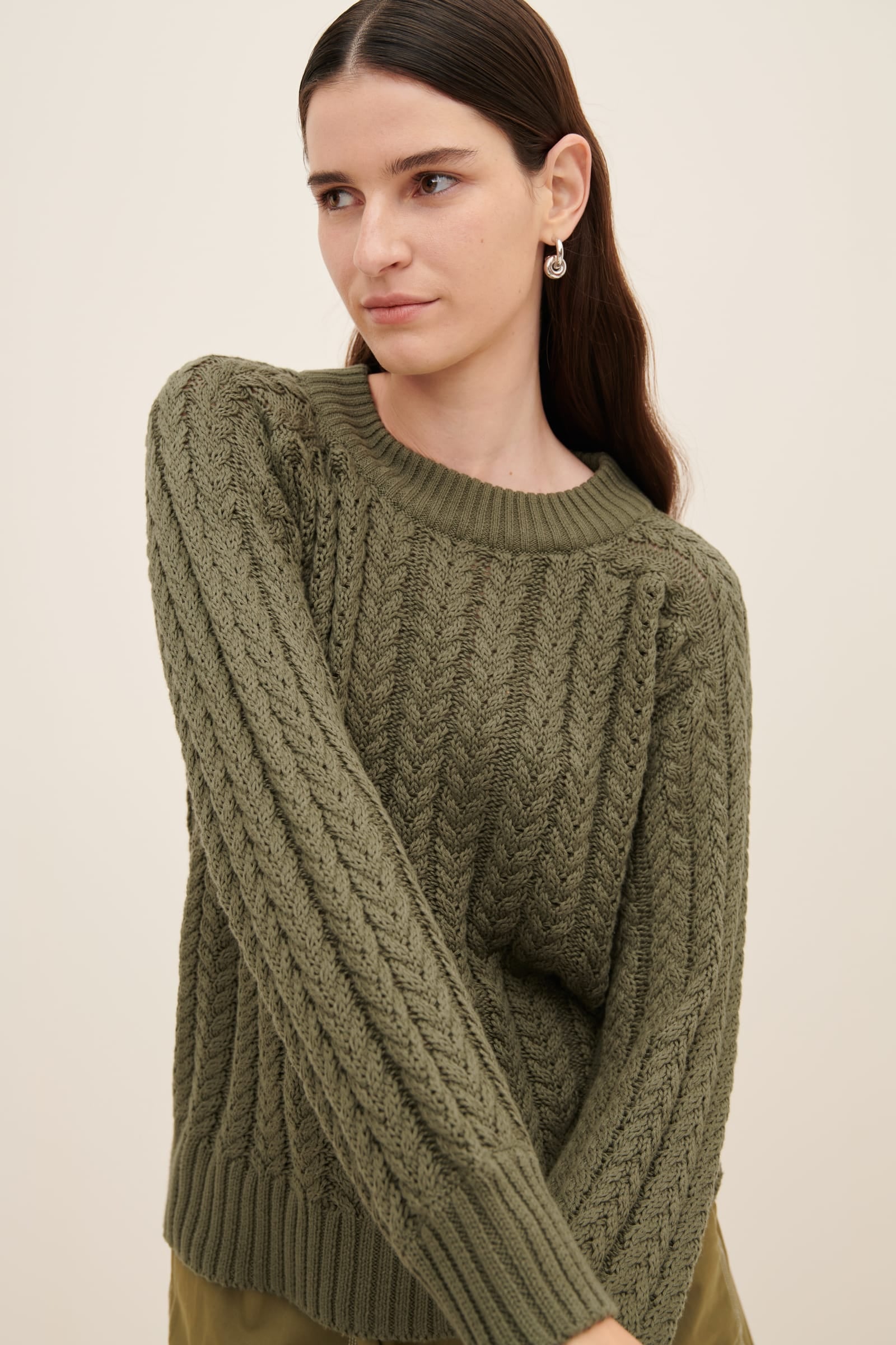 Kowtow - Column Sweater - Olive