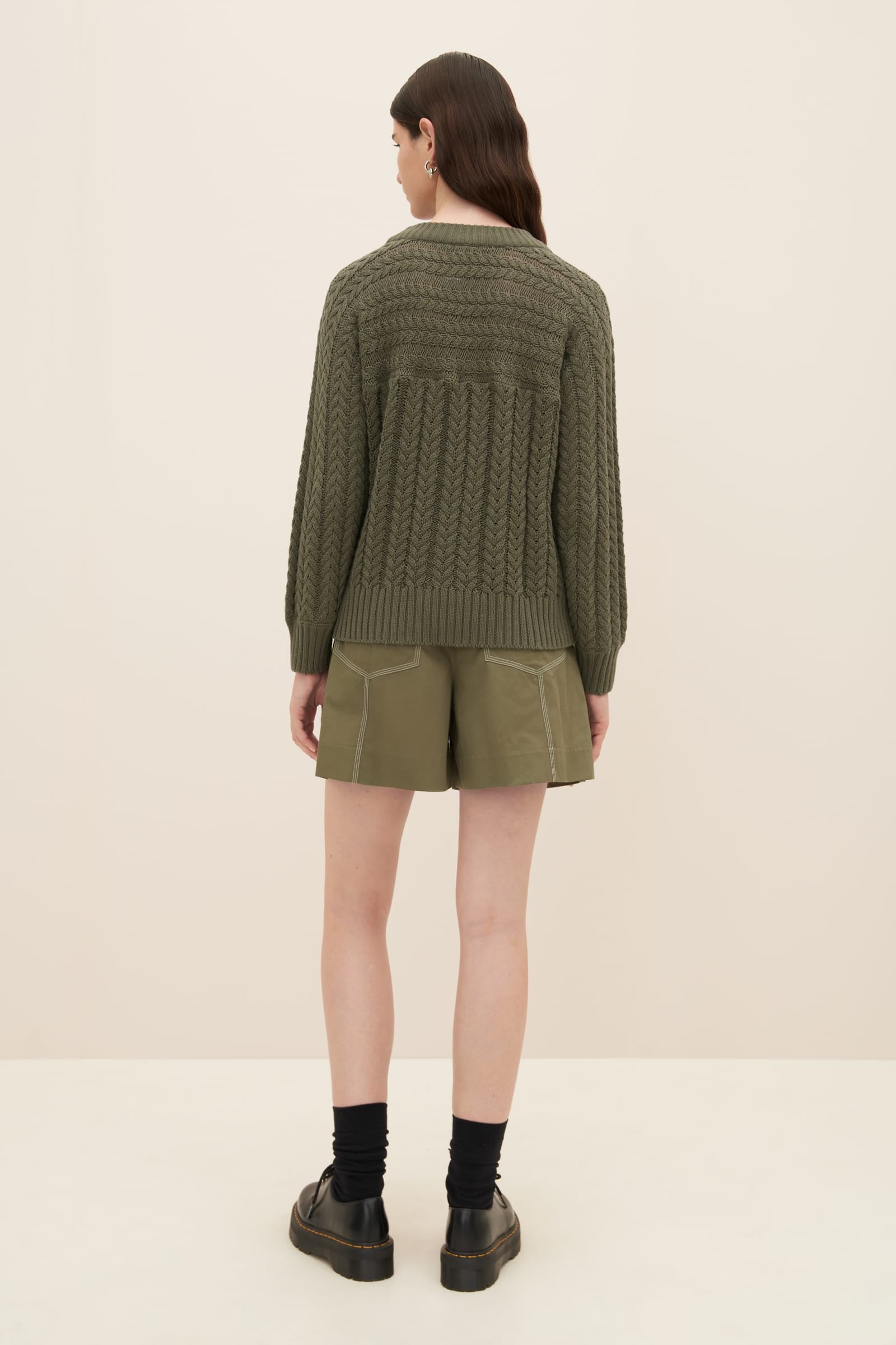 Kowtow - Column Sweater - Olive