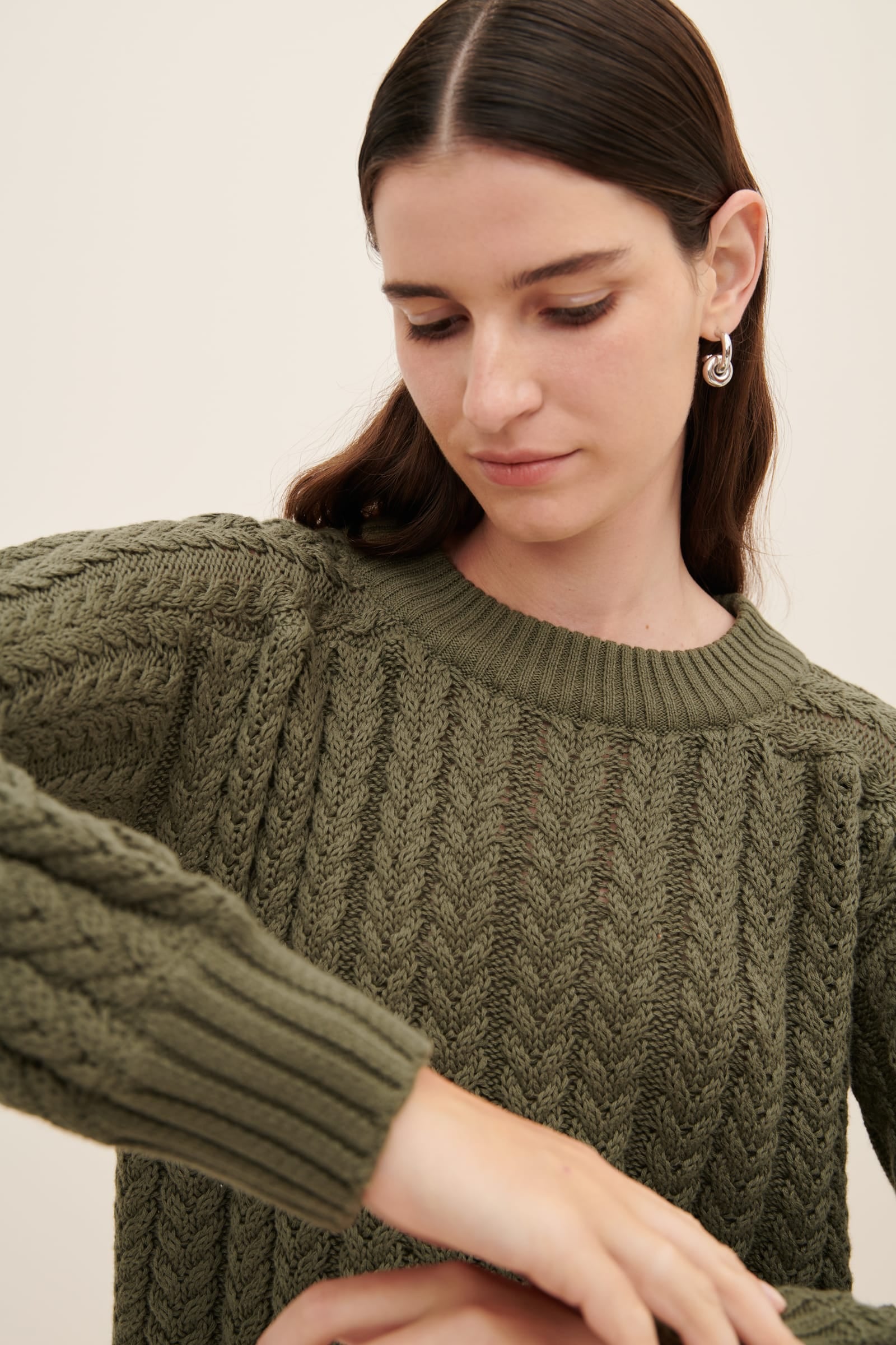 Kowtow - Column Sweater - Olive