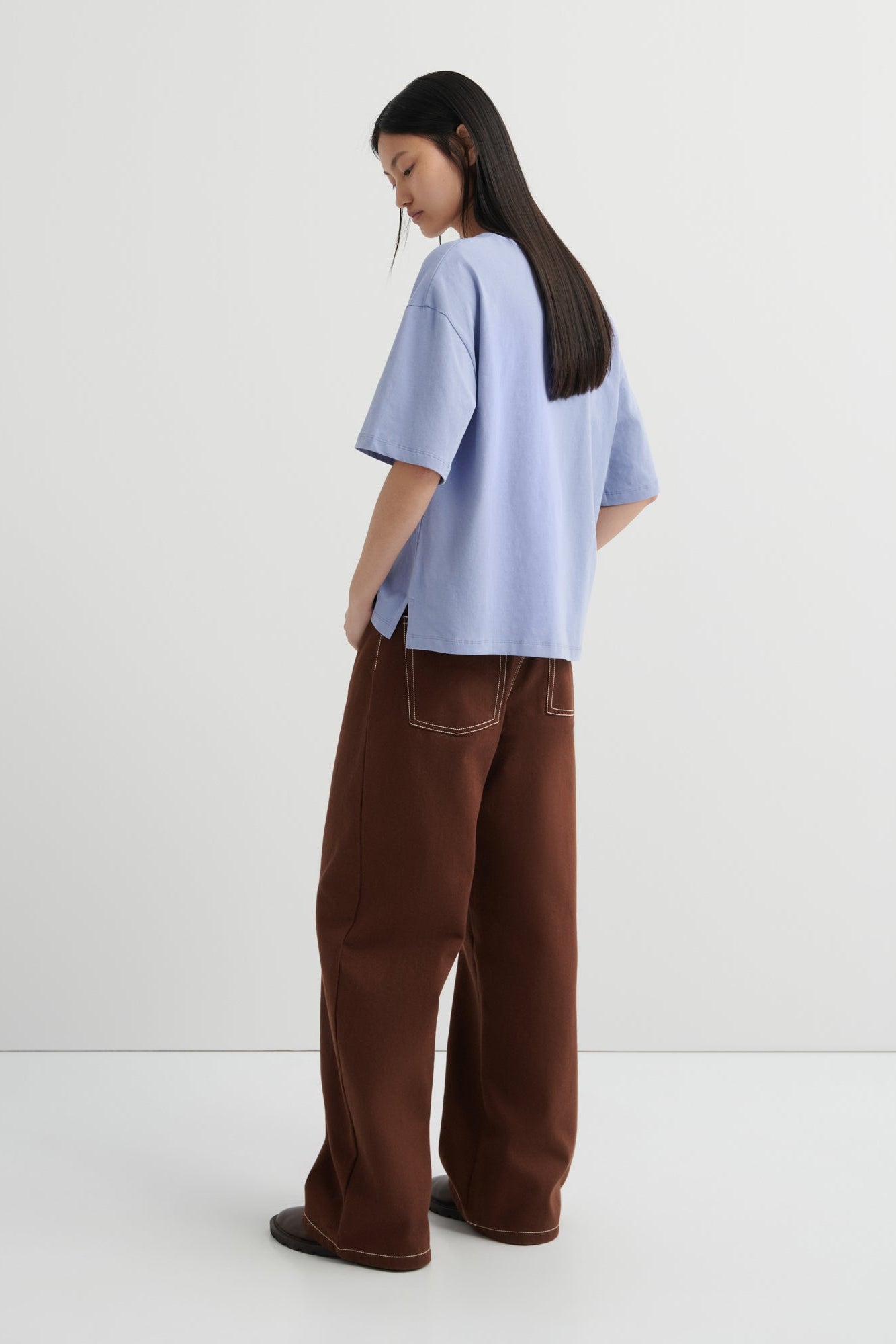 Kowtow - Everyday Tee - Periwinkle