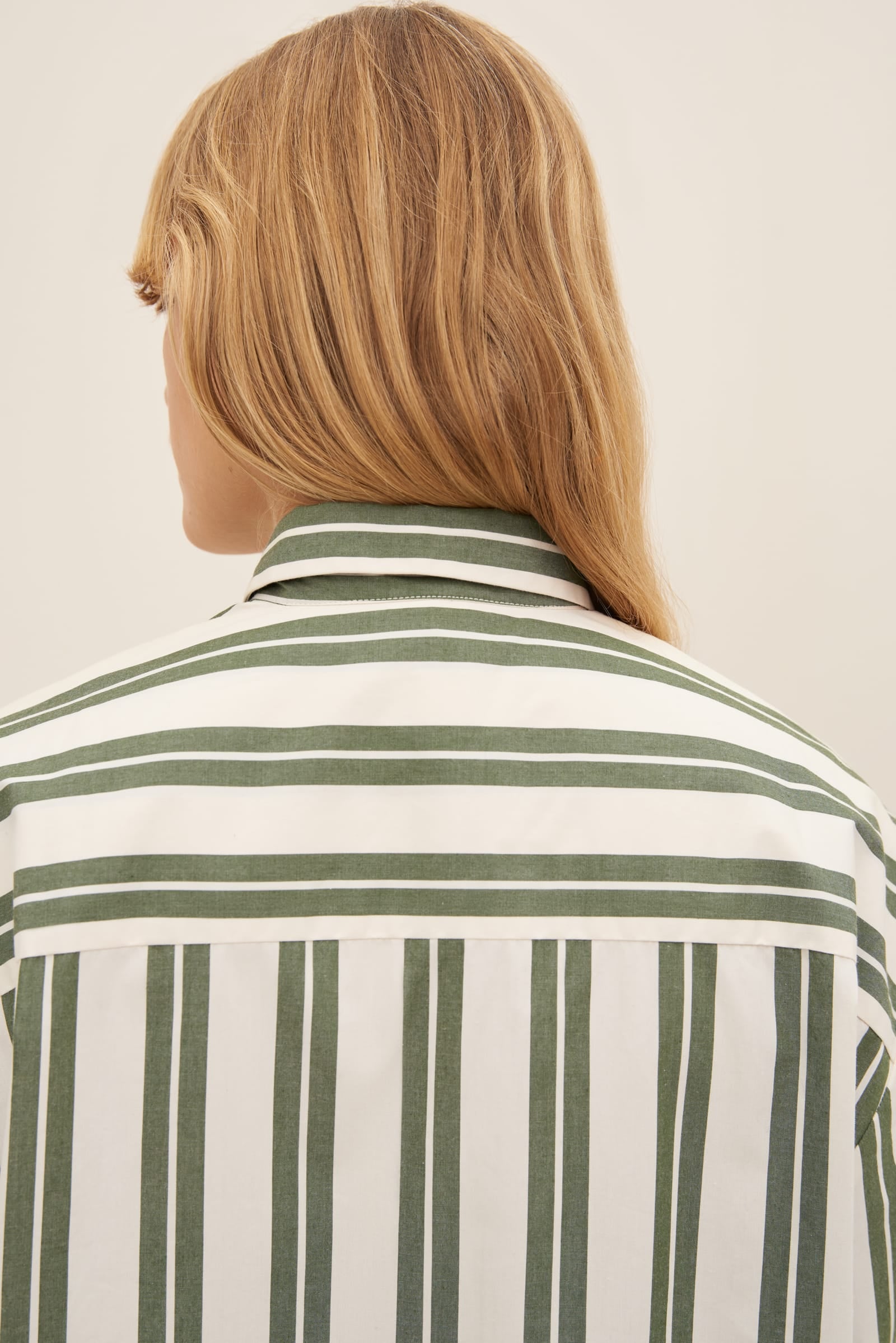 Kowtow - Petra Shirt - Forest Stripe