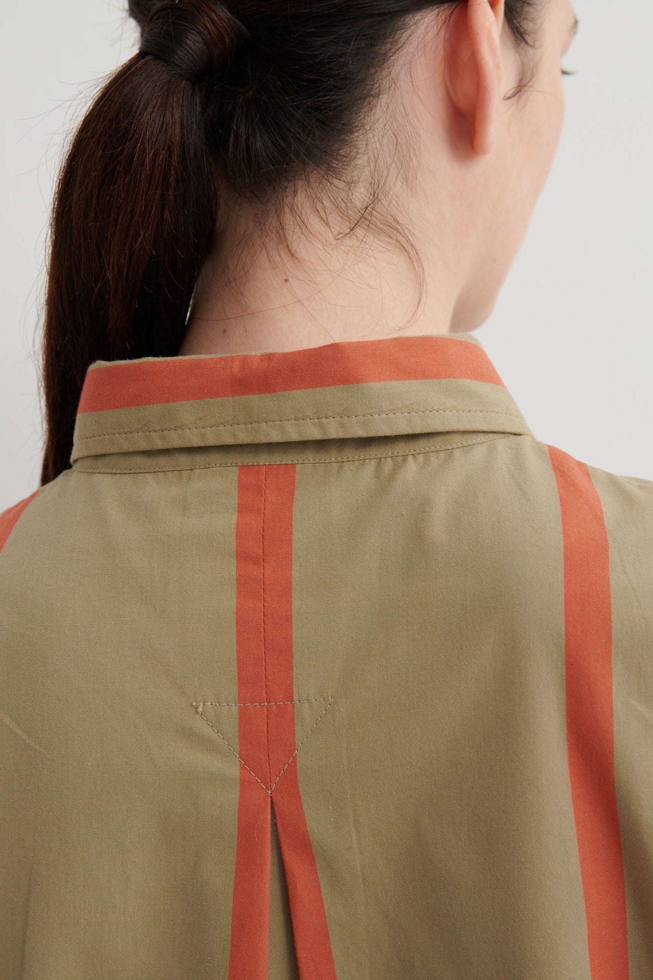 Kowtow - Maker Shirt - Nasturtium Stripe