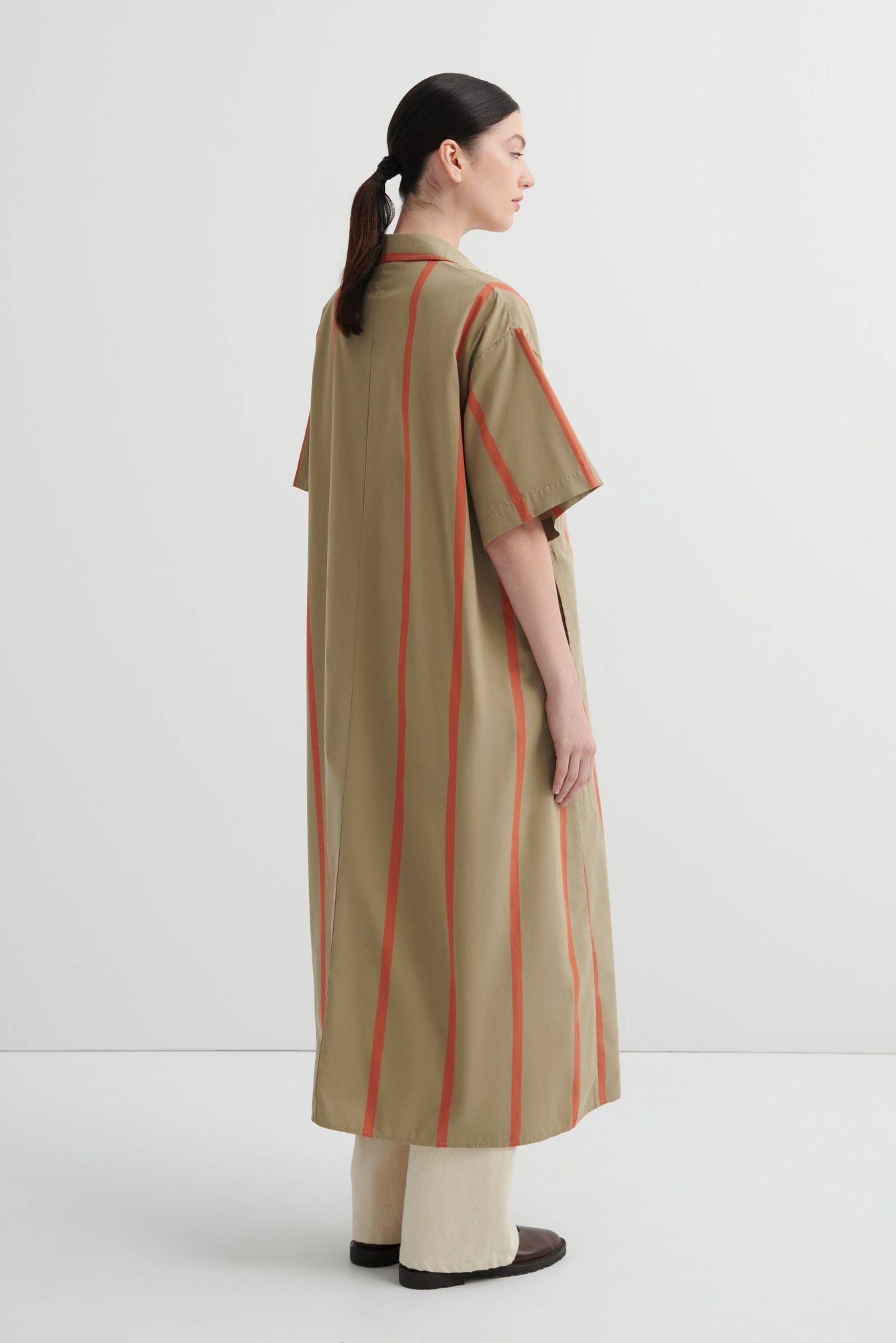 Kowtow - Balance Dress - Nasturtium Stripe