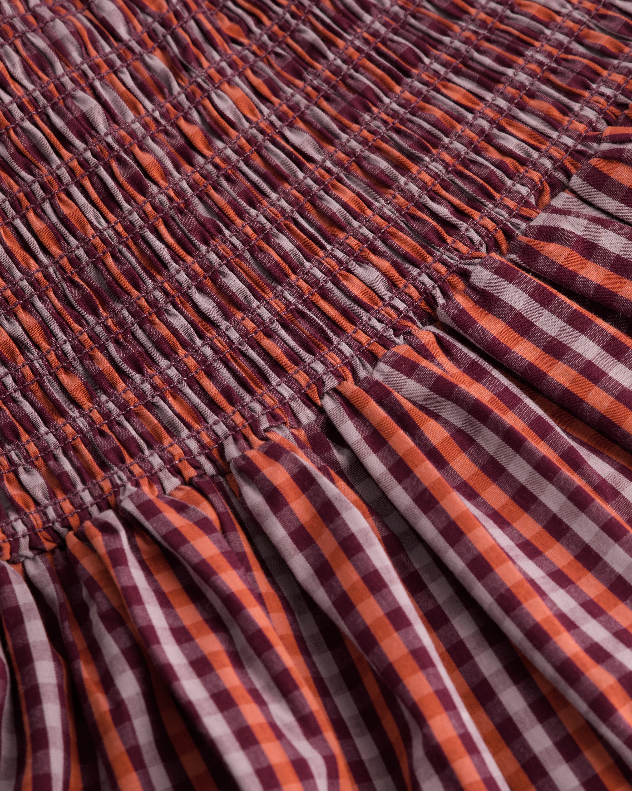 Kowtow - Weaver Skirt - Maroon Check