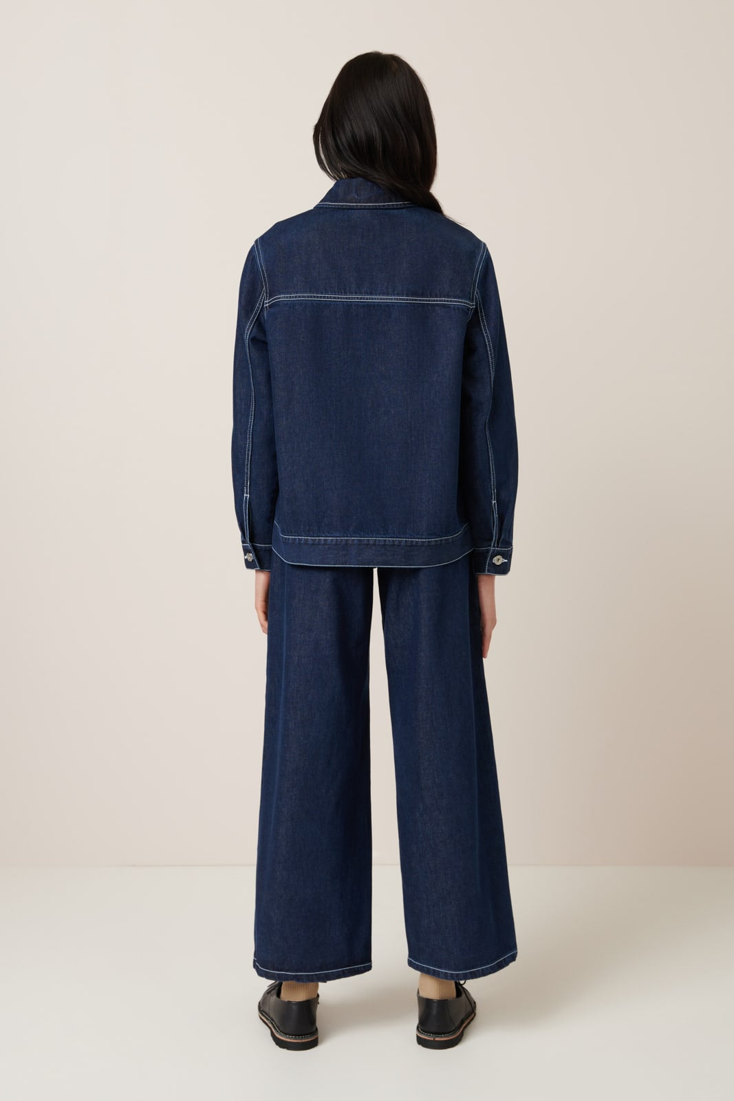 Kowtow - Worker Jacket- Indigo Denim