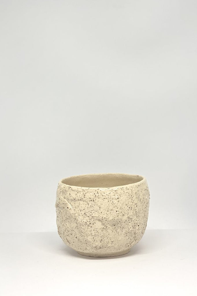 Slab Ceramics - Yunomi Cup- Cream Speckle