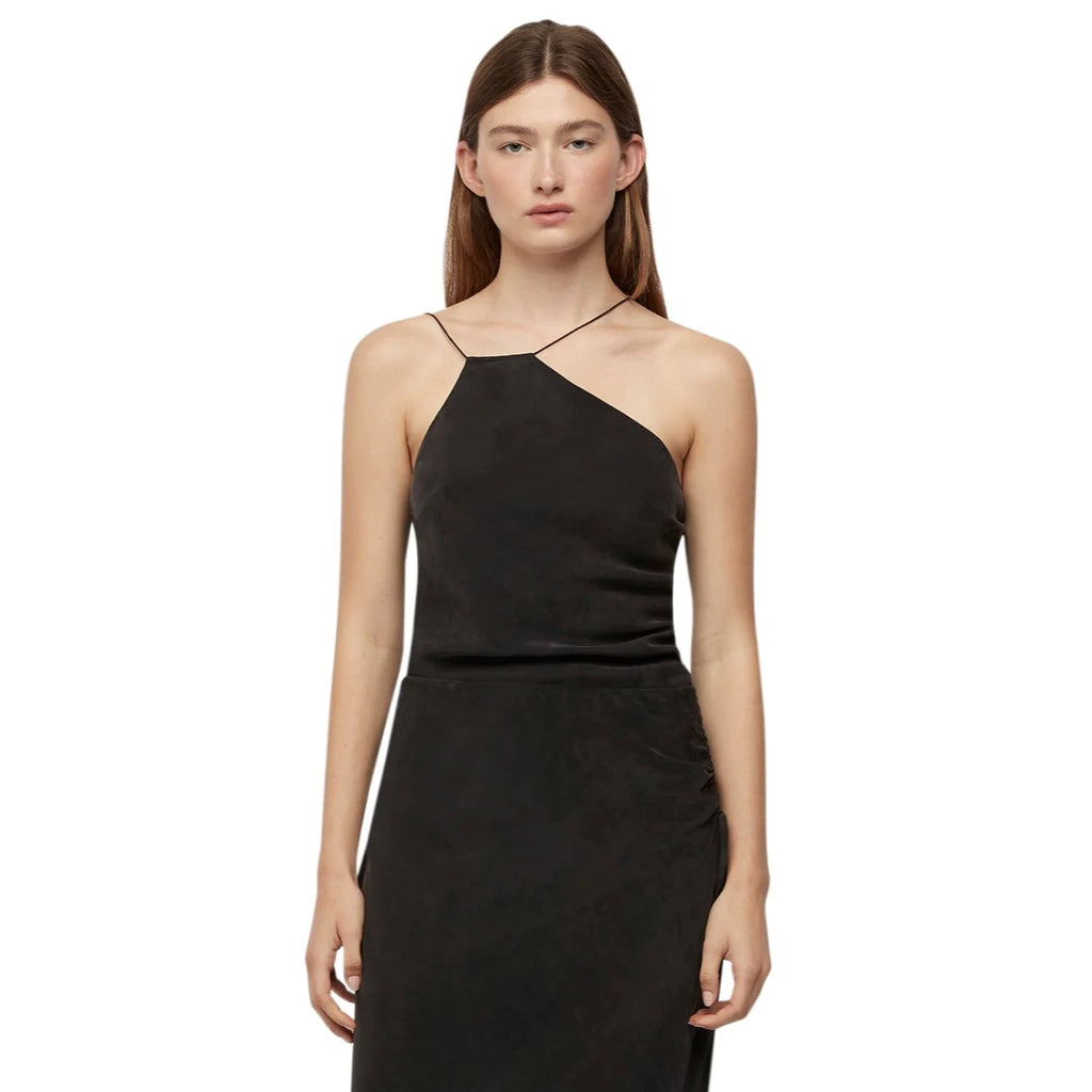 Friend of Audrey - Sabine Cupro Multi Tie Top - Midnight