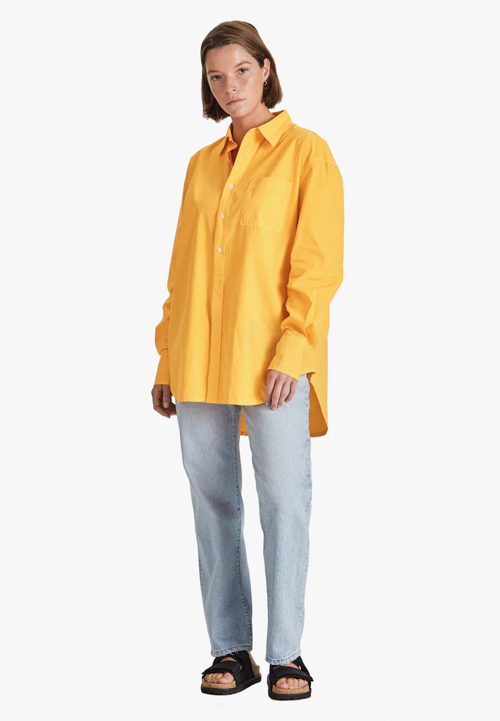 Commoners - Oversized Poplin Shirt - Mango