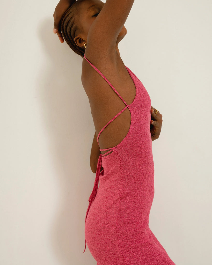 Alohas - Campbell Glim Dress - Magenta