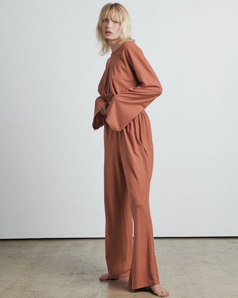 BARE - The Lounge Sweater - Terracotta